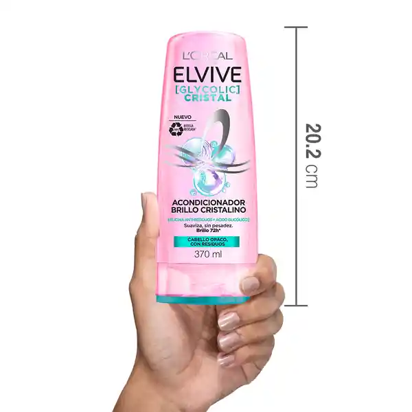 Acondicionador L'Oréal Paris Elvive Glycolic Crystal