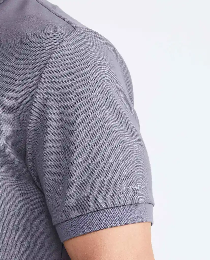 Camiseta Polo Classic Hombre Gris Imán Oscuro S Chevignon