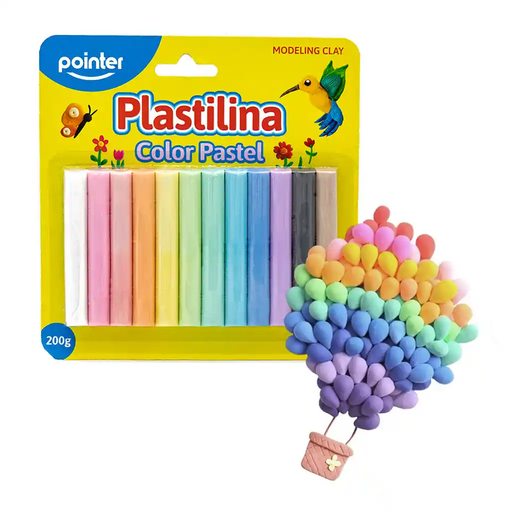 Pointer Plastilina Color Pastel