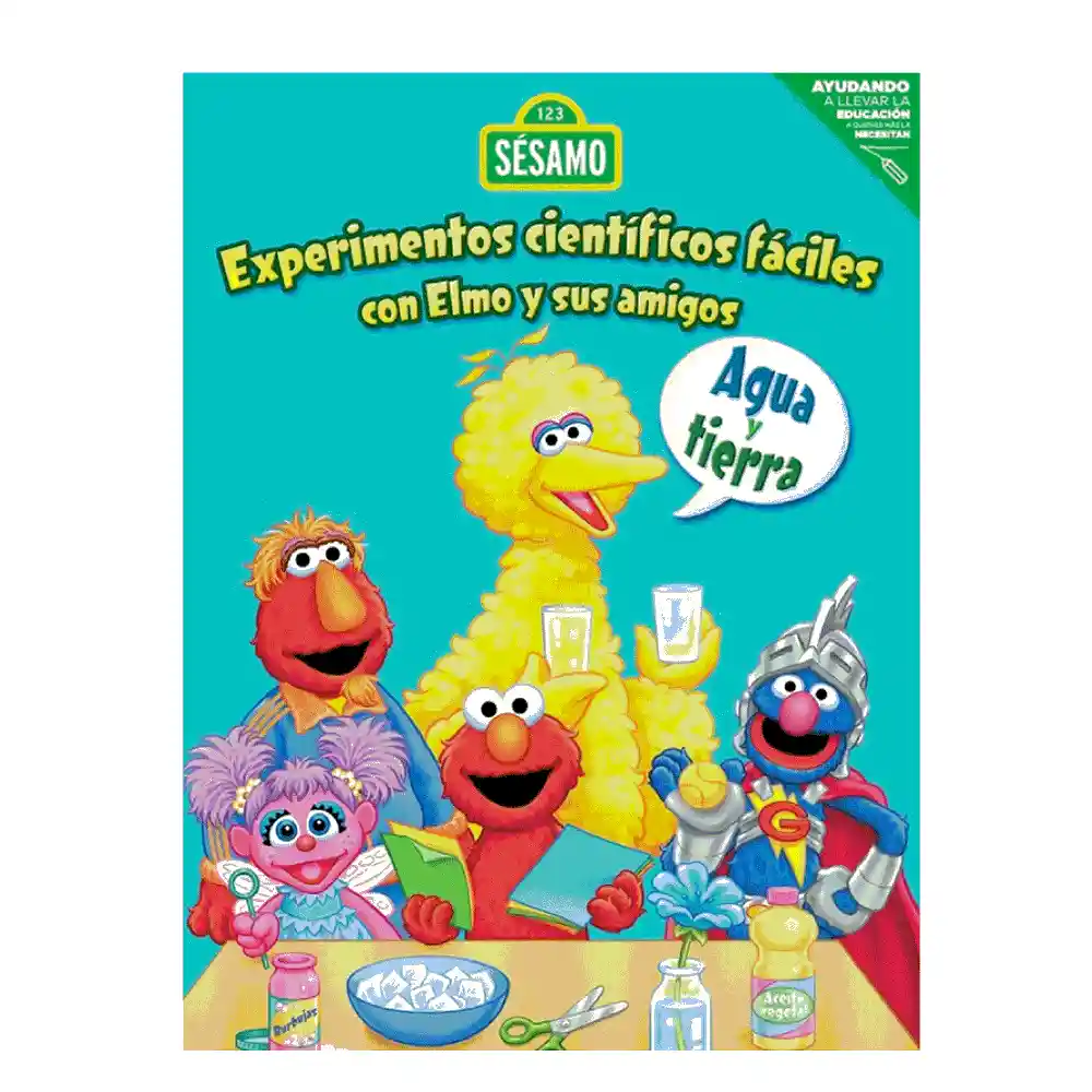 Experimentos científicos fáciles con Elmo y sus amigos