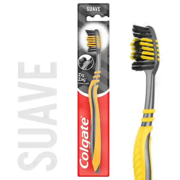 Colgate Cepillo de Dientes Zig Zag Carbon