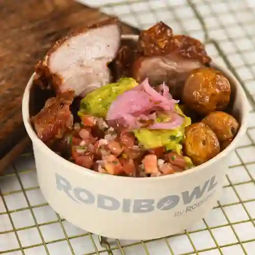 Rodibowl Criollo con Chicharrón Asado