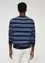 Saco Jersey Recy Índigo Talla XXL Hombre Mango