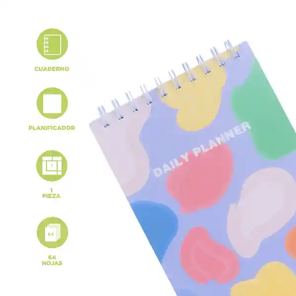 Planificador Diario Serie Planner Miniso