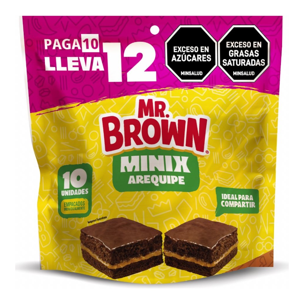 Minixbrow Areq Extcont 1p Mr Brown Minix Brownie Arequipe Extraco (220 Gr)