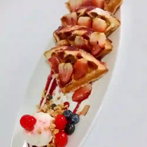 Waffle Frutos Rojos