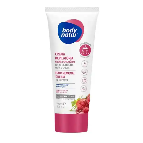 Body Natur Crema Depilatoria Hidratante Bajo la Ducha