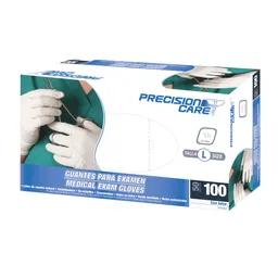 Precisión Care Guantes para Exámen Talla L