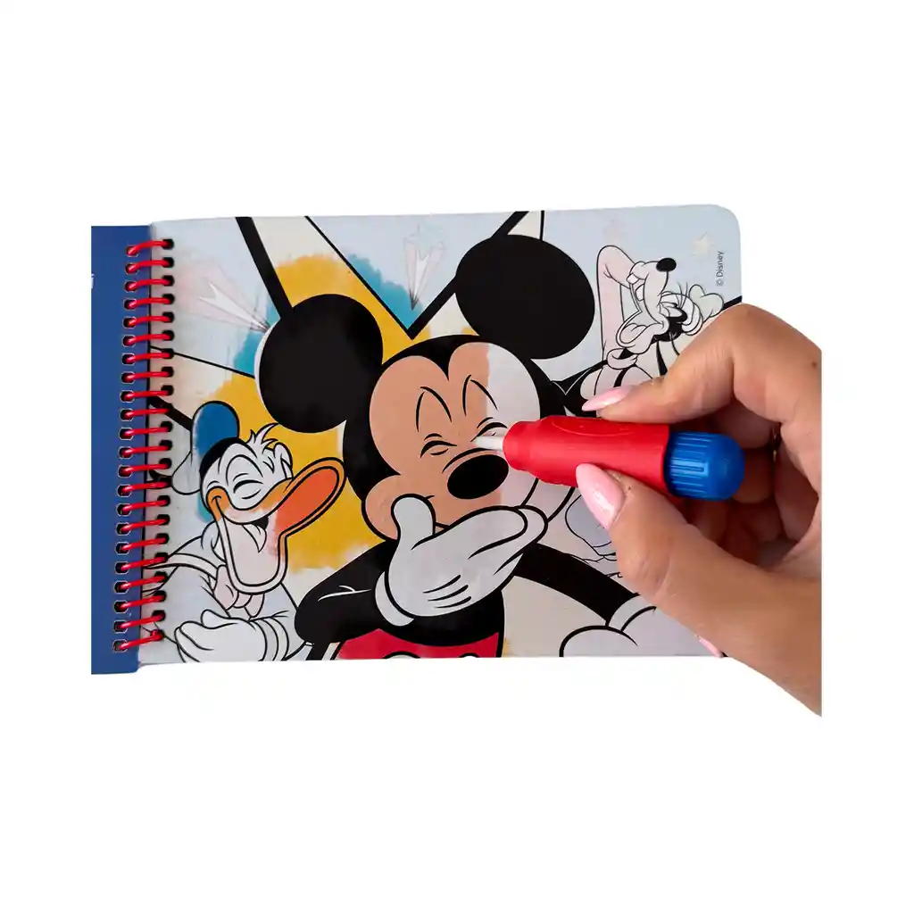 Libreta Magica Disney Mickey Revela Con Agua