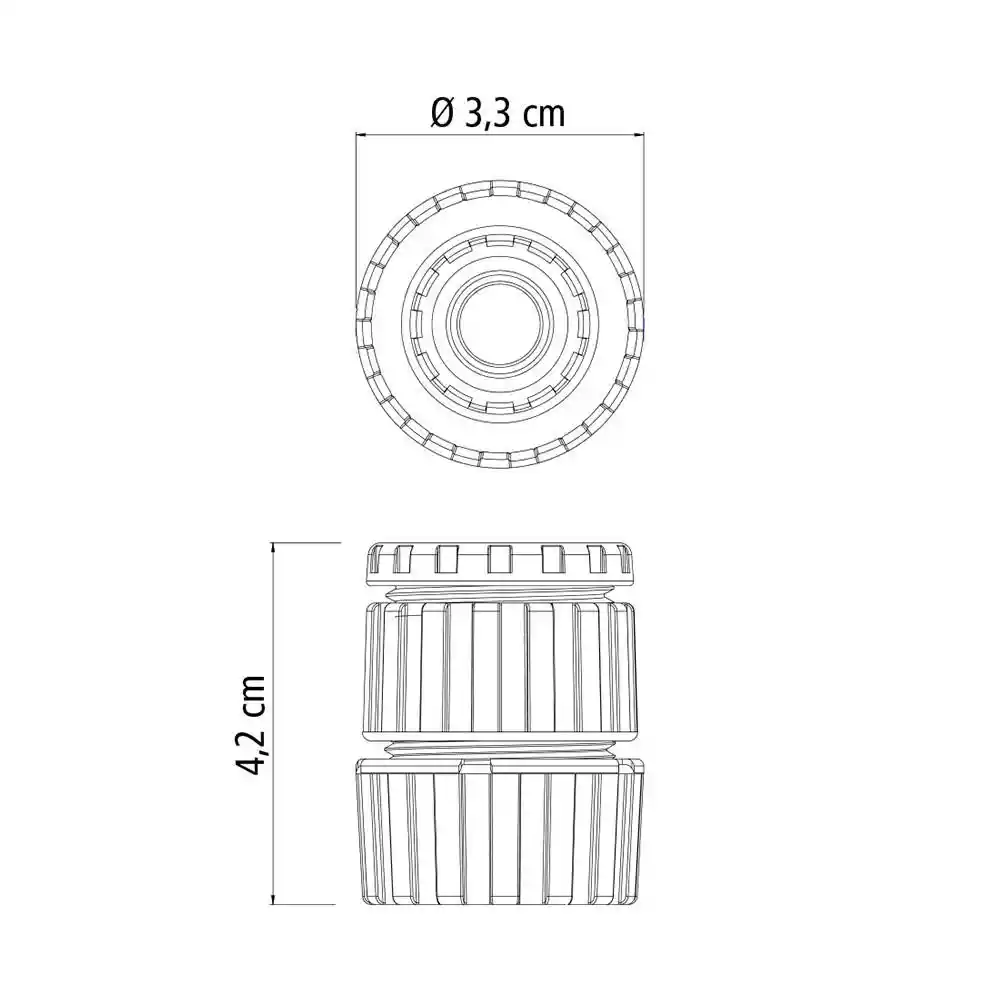 Adptador Rosca Para Manguera de 12 Tramontina 78513000