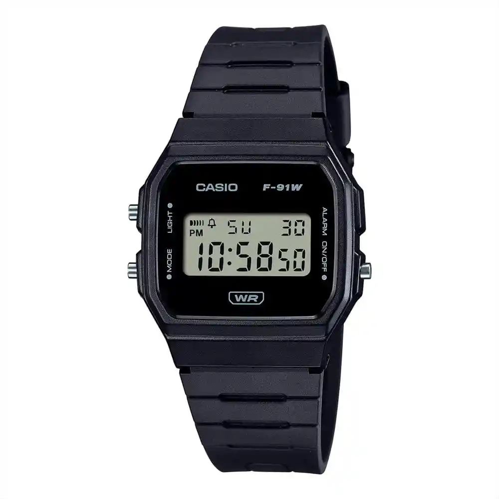 Reloj Casio F 91wb 1adf Para Unisex