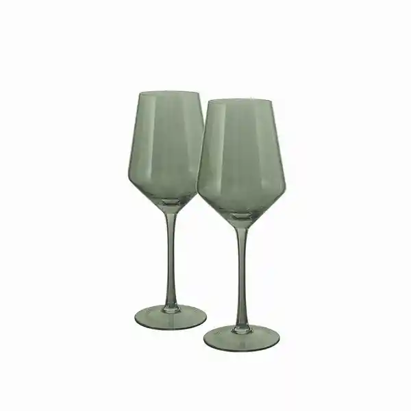 Set Copa Isa Verde 420 mL Ambiente Gourmet
