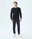 Suéter Tejido Togs Basico Masculino Negro Sombrio XL Chevignon