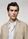 Blazer Americana Delave Beige Talla 52 Hombre Mango
