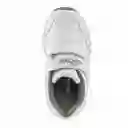 Los Gomosos Tenis Gomyschool New Unisex  Blanco y Gris Talla 30