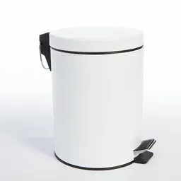 Papelera Blanco Mate Finlandek Db30253l