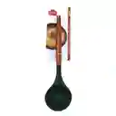 Cucharon Silicona Mango en Madera Melvic 443000132