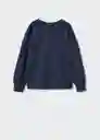 Sudadera Nice Navy Talla 14 Niñas Mango