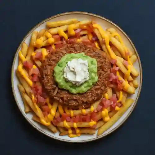 Papas Pulled Pork - Cerdo Desmechado