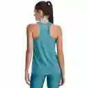 Under Armour Playera Sin Mangas Tech Tank Twist Mujer Azul T-L