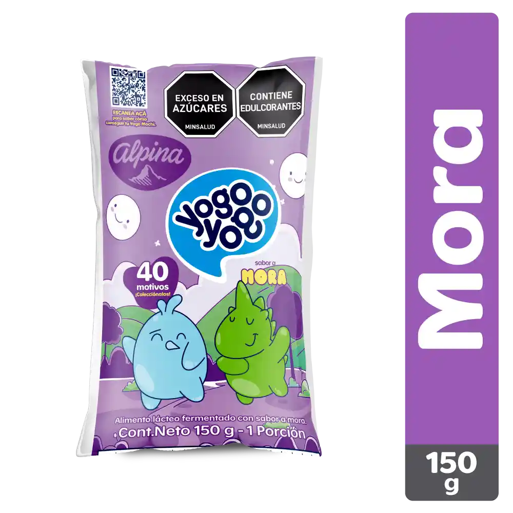 Yogo Yogo Mora Bolsa 150g