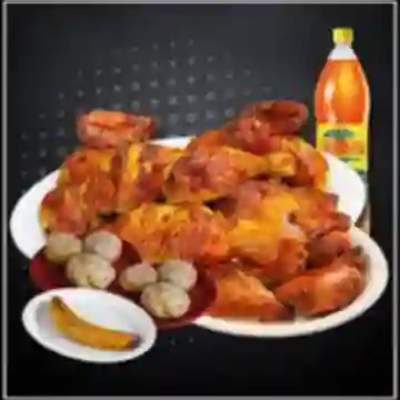 Combo 1 Pollo Asado Mas Gaseosa