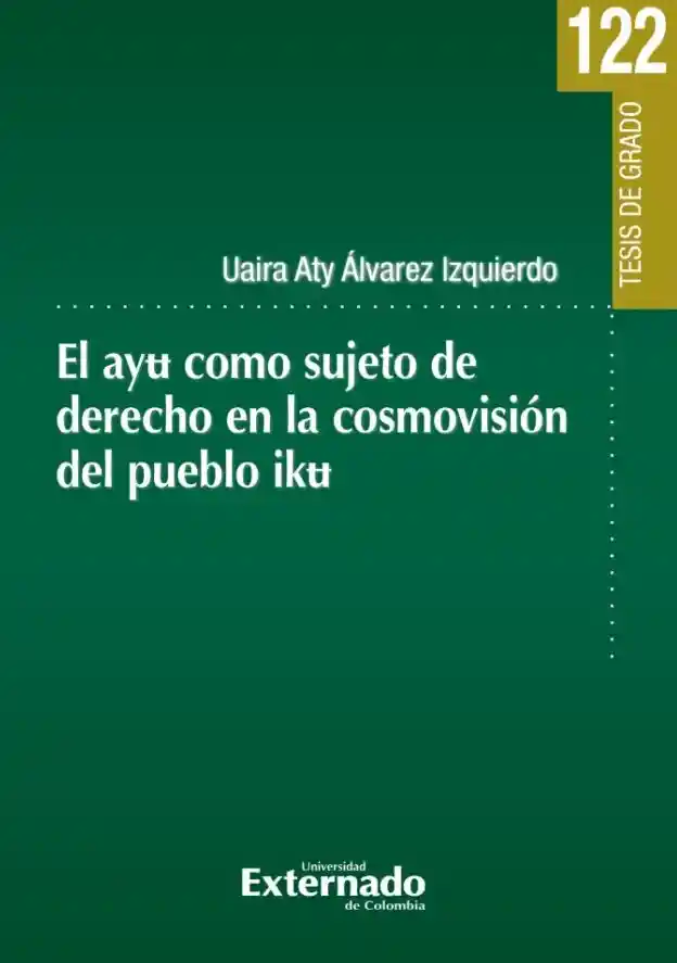El Ayu Como Sujeto de Derecho en La Cosmovisión Del Pueblo Iku