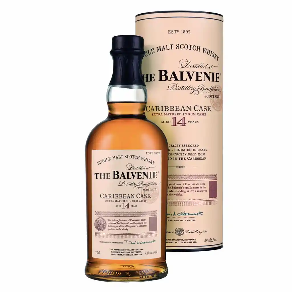 The Balvenie Whisky 14 Años Single Malt Caribbean Cask