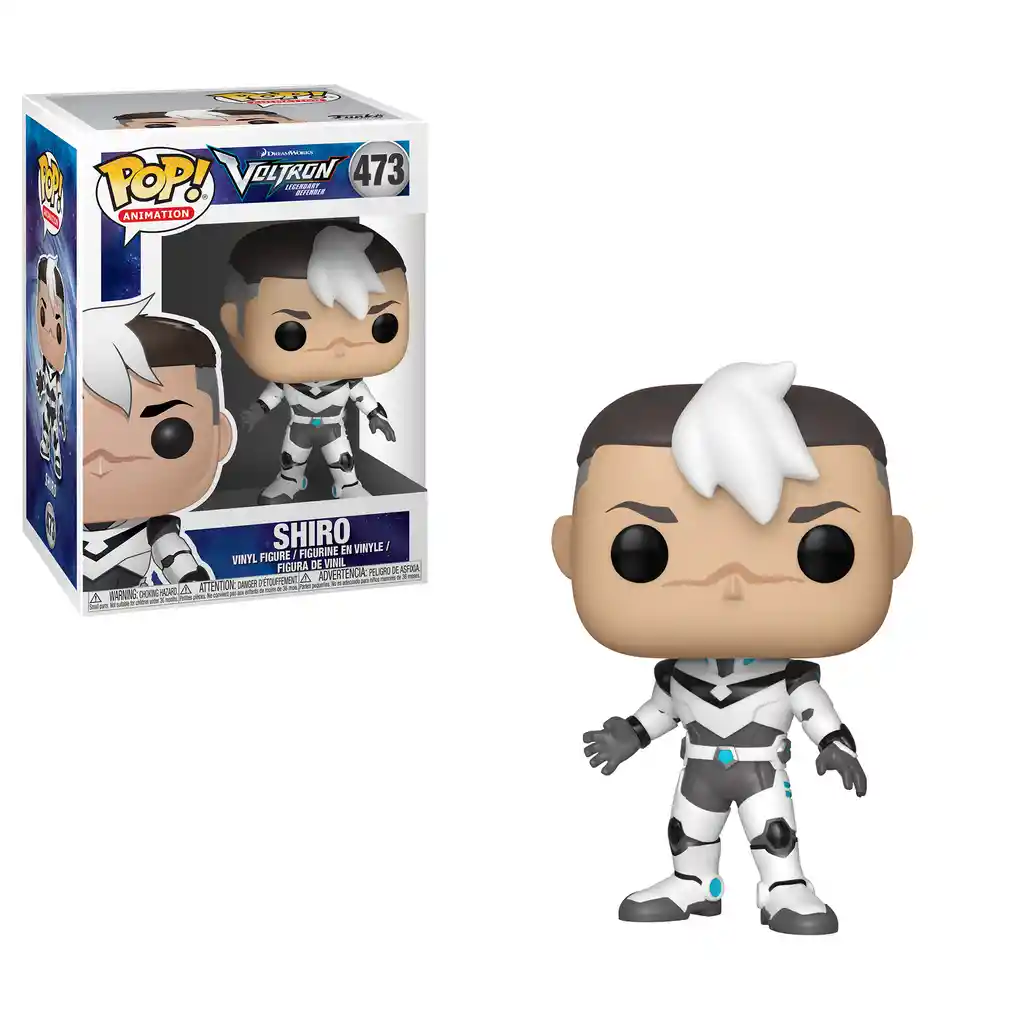 Pop Animation Figura Funko Voltron Shiro 473
