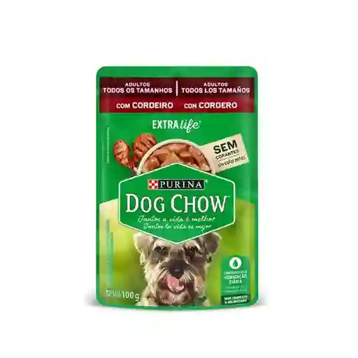 Dog Chow Alimento Para Perro Húmeda Sabor Cordeiro