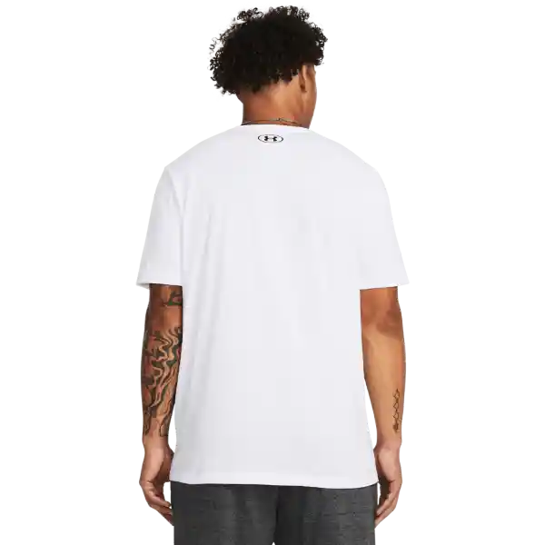 Under Armour Camiseta Sportstyle Logo Hombre Blanco Talla SM