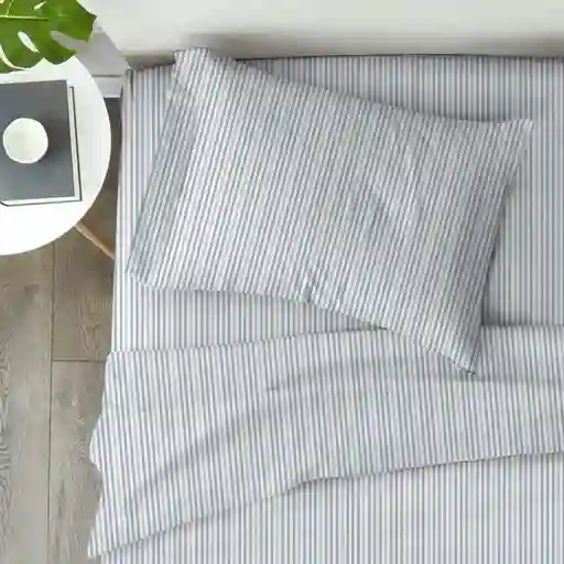 Juego Cama Sencillo 150 Hilos Miniprint Estampado