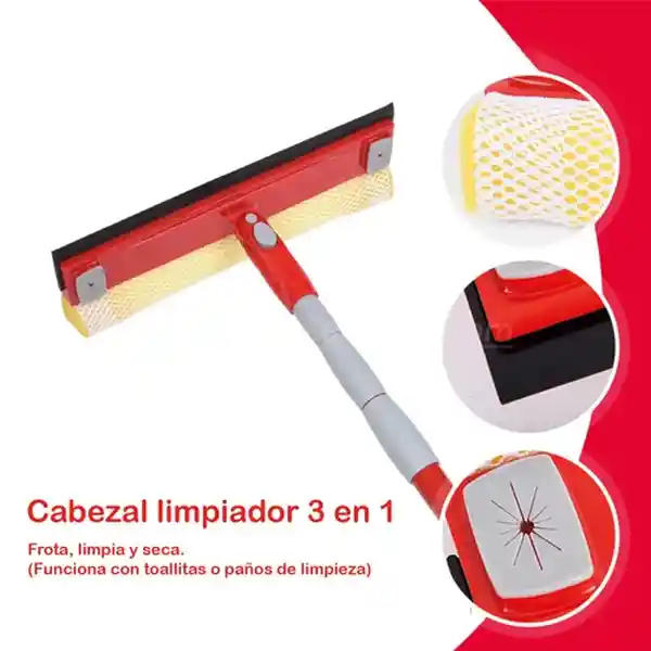 Triple Clean Limpiavidrio Extensible