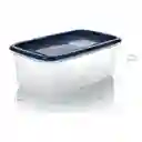 Recipiente Plastico Rectangular Azul