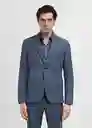Blazer Americana Paris Celeste Talla 48 Hombre Mango