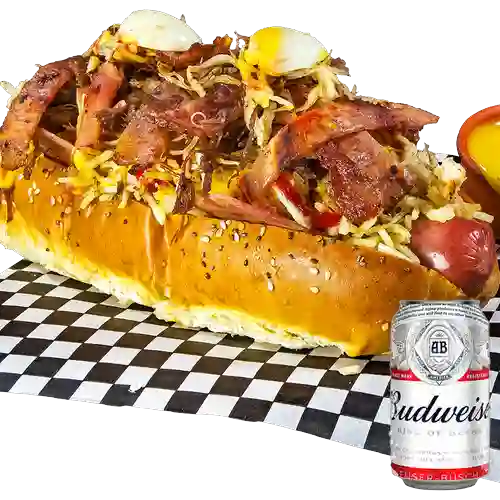 Combo Perro Tornado + Budweiser 269ml