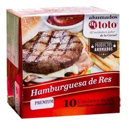 Toto Hamburguesa Ahumados Res