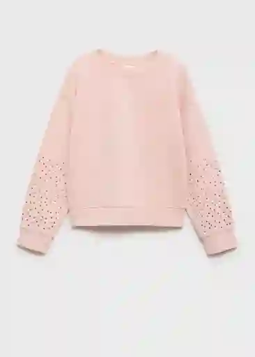 Buzo Sudadera Hera Rosa Light Talla 12 Niñas Mango