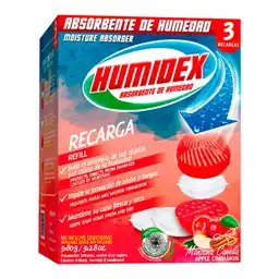 Humidex Absorbente Humedad Repuesto Manzana