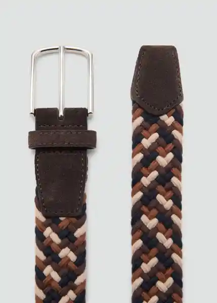 Cinturón Colors Camel Talla 90 Hombre Mango