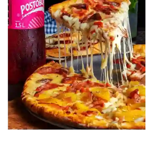 Pizza Grande 8 Porciones + Gaseosa 1.5