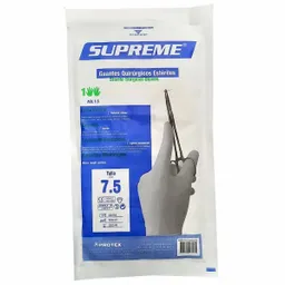 Supreme Guante Quirúrgico Estéril Talla 7.5