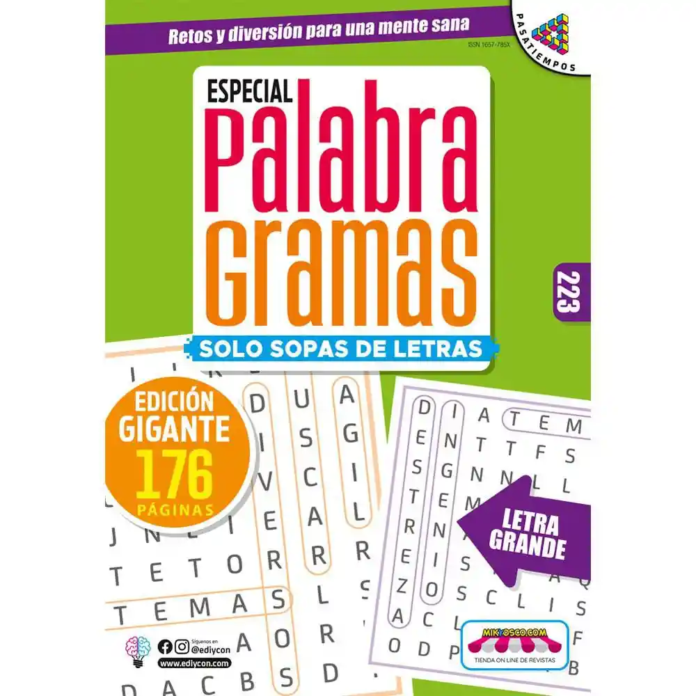Especial Palabragram Pasatiempo Comunican 4339