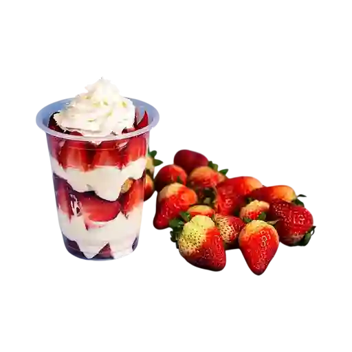 Fresas con Crema