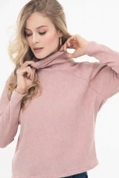 Ragged Buso Barcelona Color Rosado Palo de Rosa Talla XL