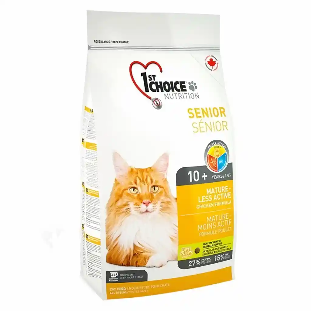 1St Choice Gato Senior Bolsa Amarilla 2.72 Kg