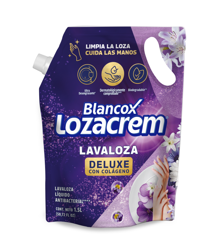 Blancox Lavaloza Loza Crem Deluxe Con Colágeno