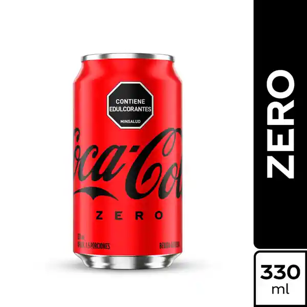 Gaseosa Coca-Cola ZERO 330 ml 