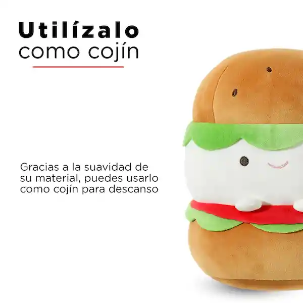 Miniso Peluche de Hamburguesa Food Series