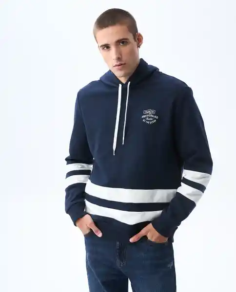 Buso Hombre Azul Talla L 881G002_AZU194024 Americanino